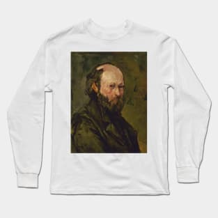 Self-Portrait by Paul Cezanne Long Sleeve T-Shirt